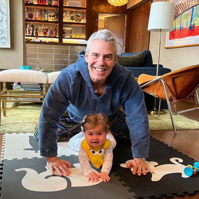 Lucy's Crawling! See Andy Cohen's Sweetest Family Pics With His 2 Kids