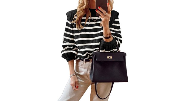 striped sweater