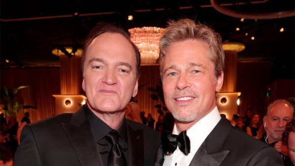 Brad Pitt Golden Globes 2023