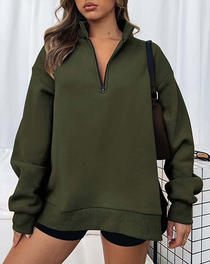 This Viral Quarter-Zip Sweatshirt Is On Sale at