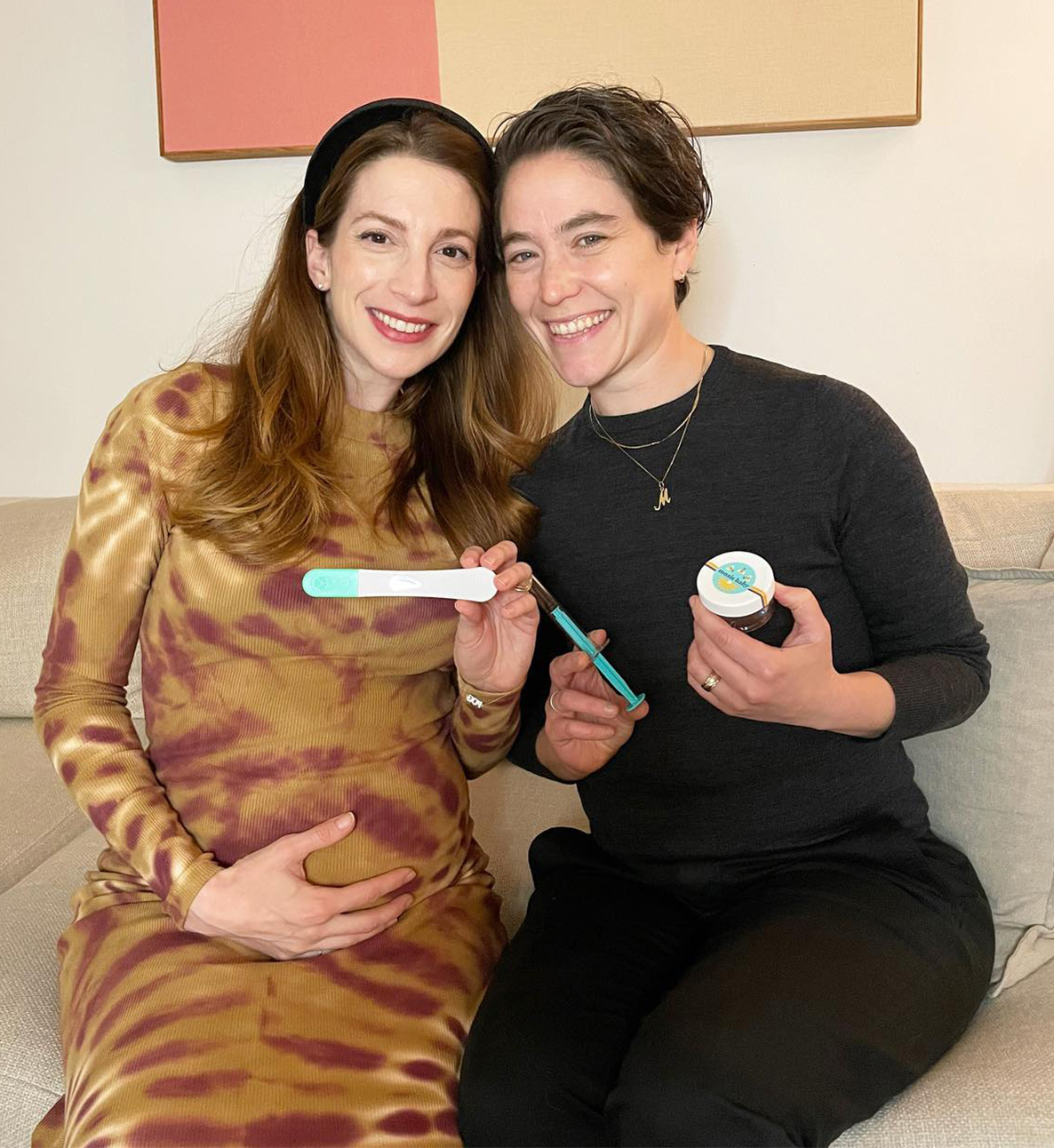 Molly Bernard, Wife Hannah Lieberman Welcome 1st Child Photo image