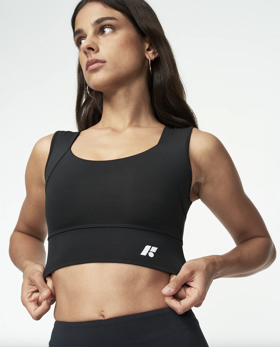 Plus Size Vented Wire-Free Mid-Impact Sports Bra