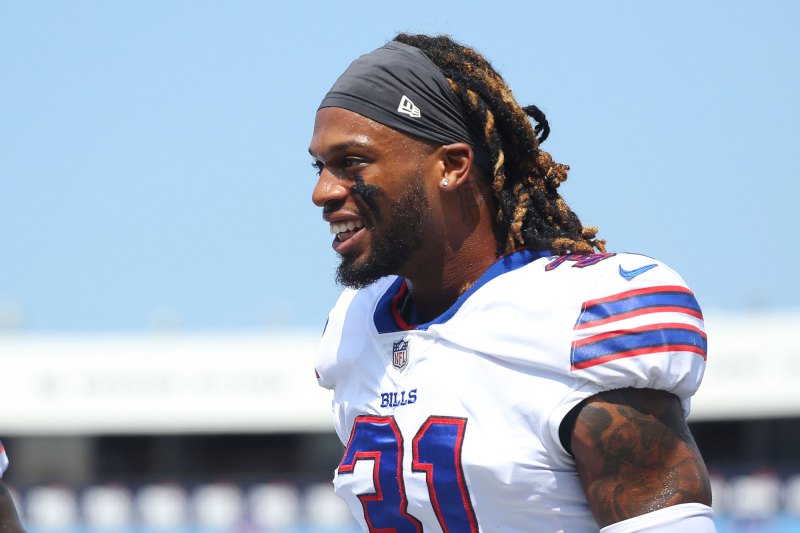 Bills’ Damar Hamlin Suffers Cardiac Arrest During Game: Everything to Know About His Recovery Packers Bills Football, Orchard Park, United States - 28 Aug 2021