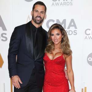 Jessie James Decker Reveals Eric Decker 56th Annual CMA Awards, Arrivals, Nashville, Tennessee, USA - 09 Nov 2022