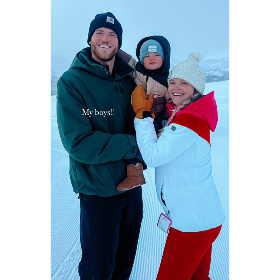 Snow Bunnies! Pregnant Witney Carson Hits the Slopes With Husband Carson, Son