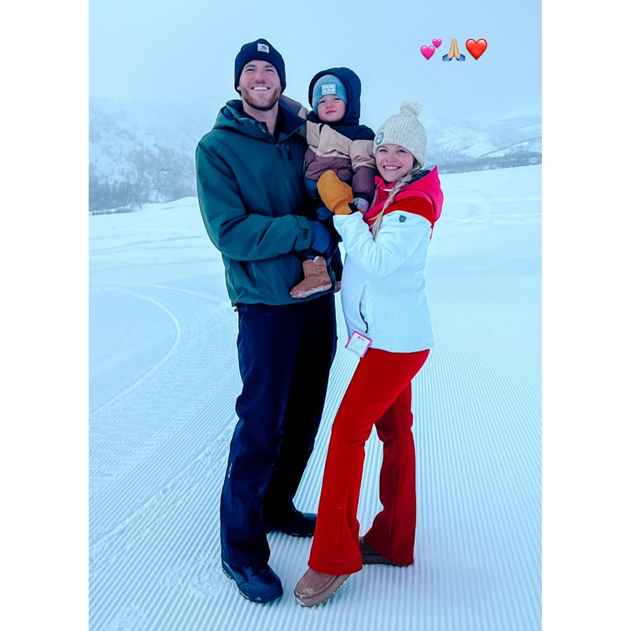 Snow Bunnies! Pregnant Witney Carson Hits the Slopes With Husband Carson, Son