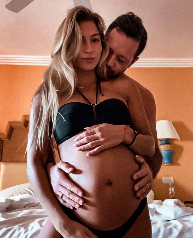 ‘Dancing With the Stars’ Pro Daniella Karagach’s Baby Bump Before Welcoming 1st Child: See Her Pregnancy Photos black bikini