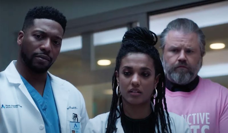 ‘New Amsterdam’ Creator David Schulner Answers Burning Questions After Series Finale: From Helen's Absence to Max and Wilder's Split pink t shirt