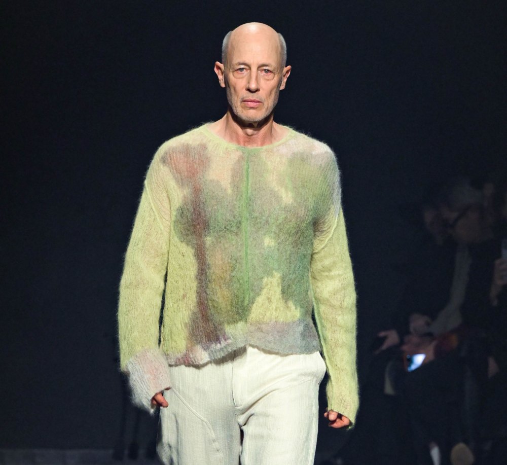 ‘The White Lotus’ Star Jon Gries Makes Surprise Runway Appearance at New York Fashion Week close up