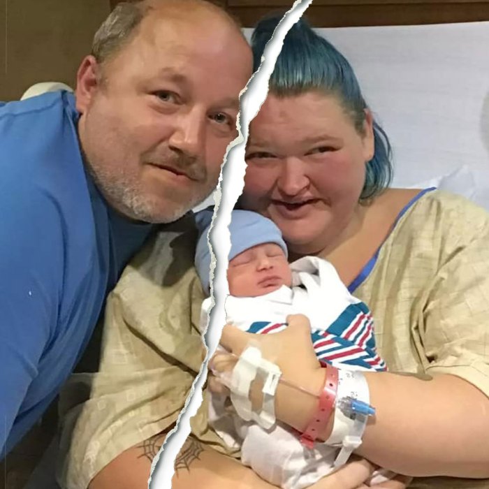 '1000-lb Sisters’ Star Amy Slaton and Husband Michael Halterman Split 7 Months After Welcoming Baby No. 2 blue hair