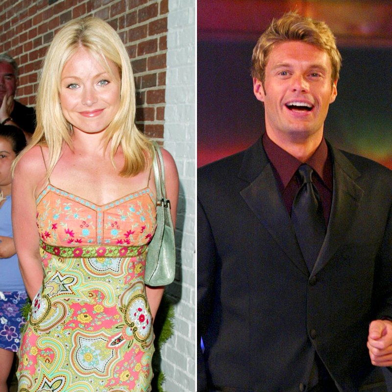 2003 Ryan Seacrest and Kelly Ripa Friendship Through the Years
