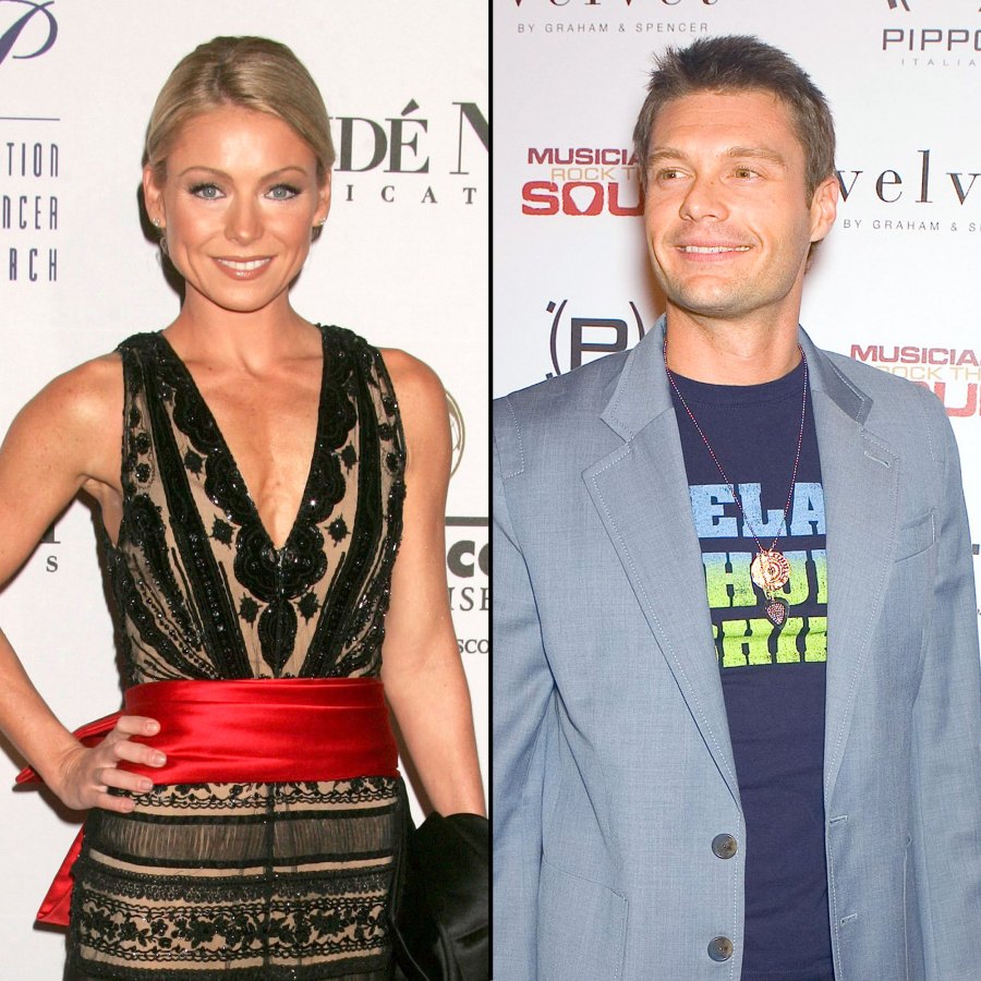 2005 Ryan Seacrest and Kelly Ripa Friendship Through the Years