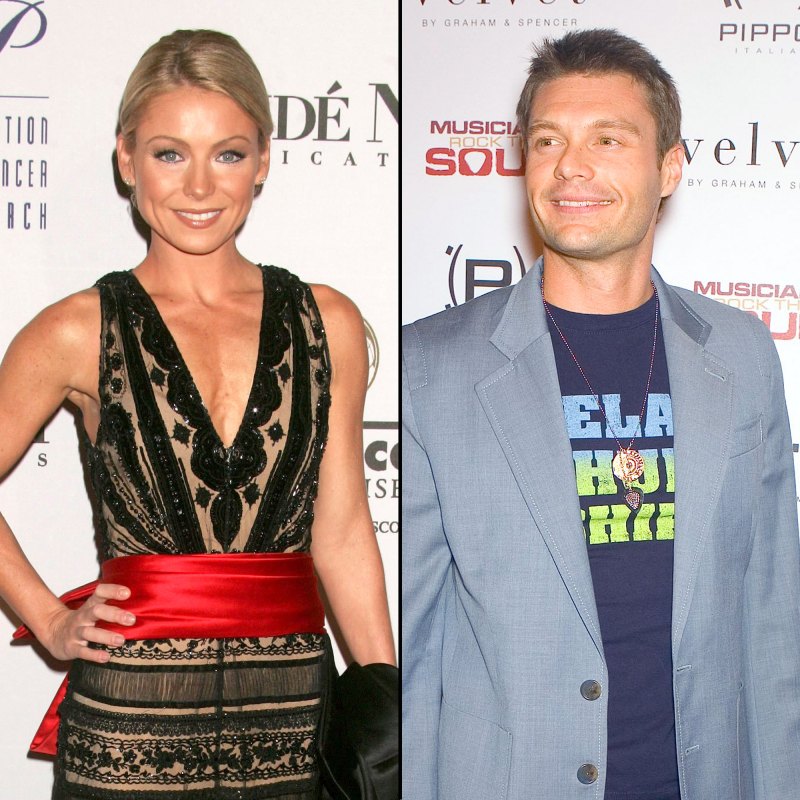 2005 Ryan Seacrest and Kelly Ripa Friendship Through the Years