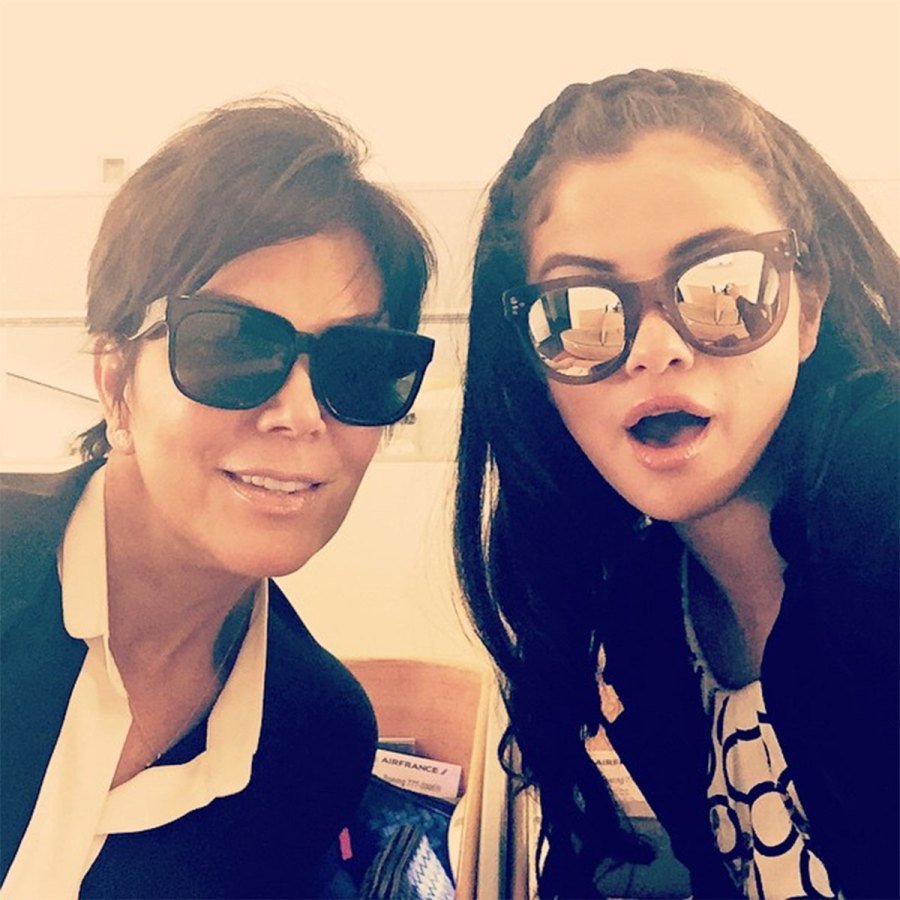 2014 Kris Jenner Instagram Selena Gomez Ups and Downs with the Kardashian-Jenners