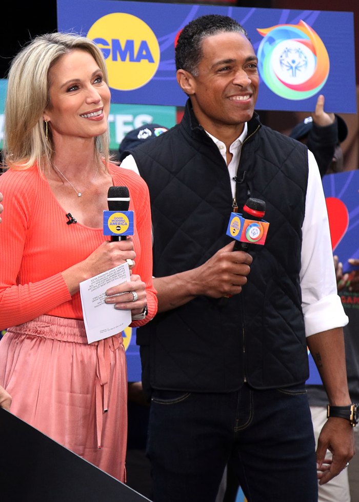 Amy Robach and T.J. Holmes Hold Hands in Mexico After Their 'GMA3' Exit