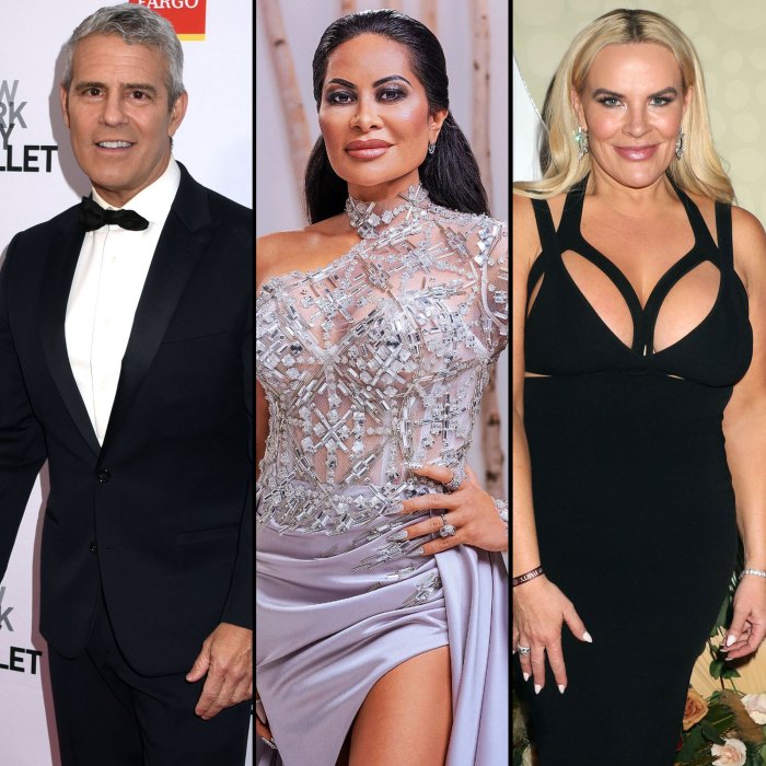 Andy Cohen Admits He Thinks Jen Shah Gave Heather Gay the Black Eye During Season 3 of 'Real Housewives of Salt Lake City' black dress