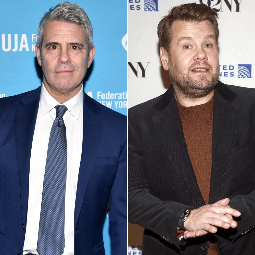 Andy Cohen Doubles Down on Annoying Claims That James Corden Copied 'WWHL' Set — But ‘Better’