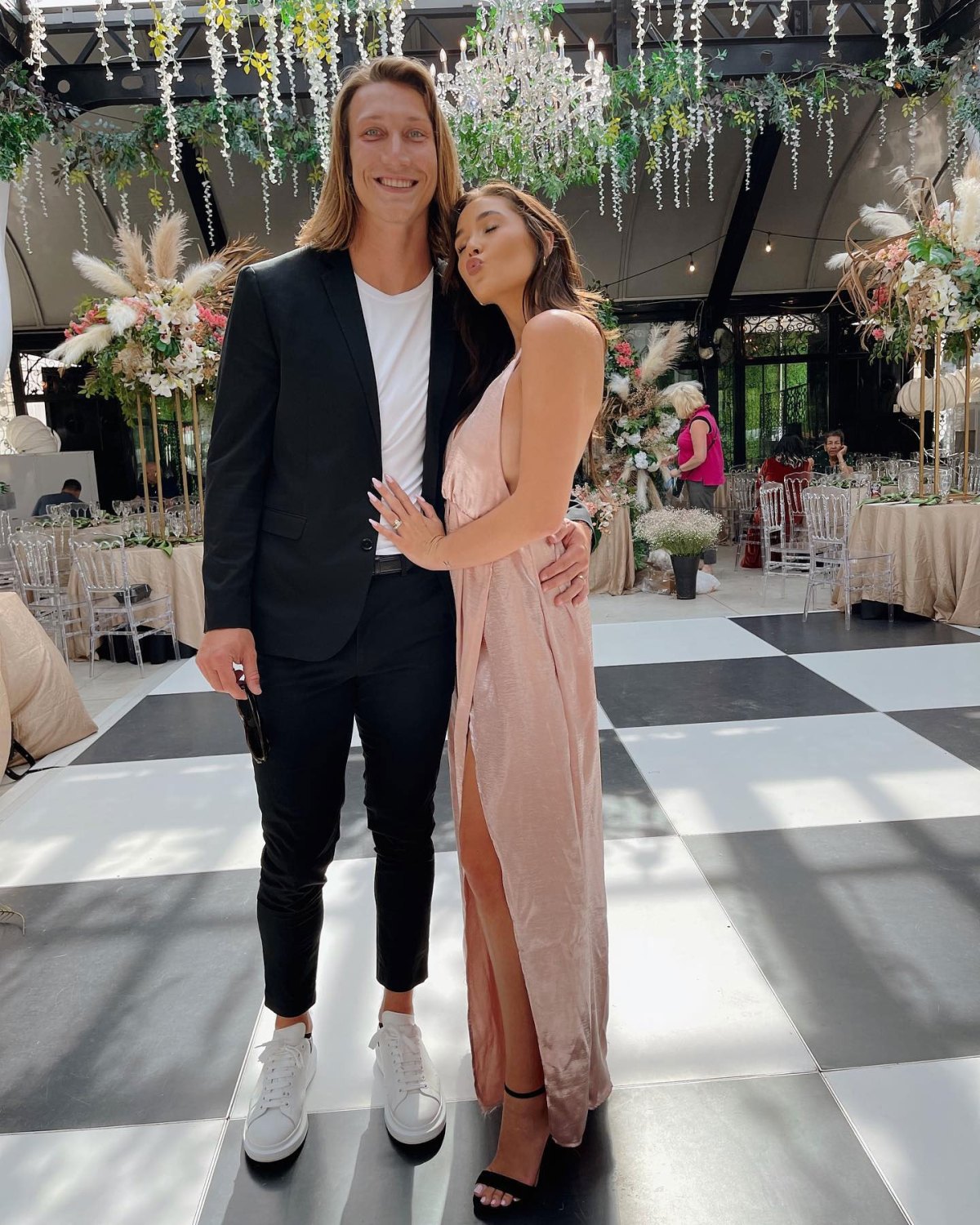 Trevor Lawrence's Wife Marissa Mowry Dons Chanel & Gucci in Chic Style –  Footwear News