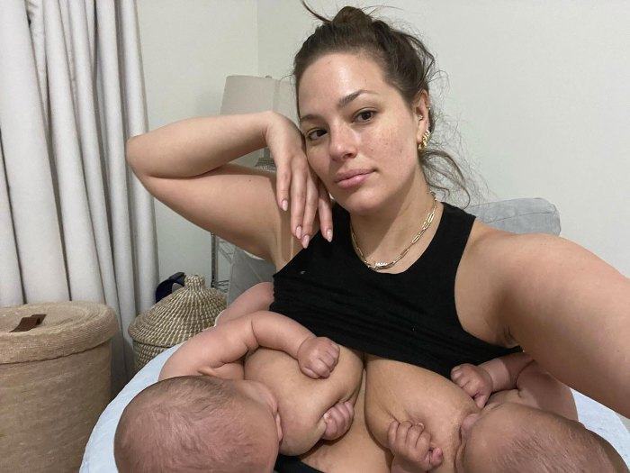 Ashley Graham Defends Choice to Stop Breast-Feeding Twins 2