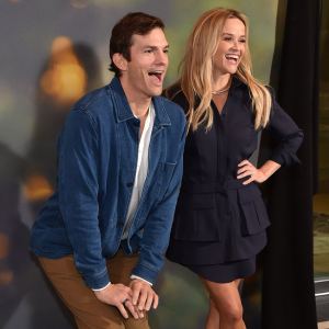 Ashton Kutcher and Reese Witherspoon's Quotes About Their Friendship denim jacket