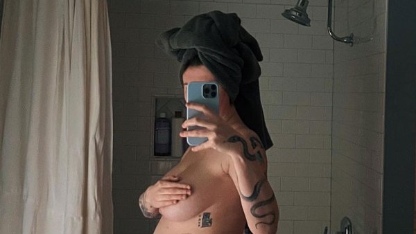 Bare Bumps Ireland Baldwin Stars Posed Nude Amid Pregnancy
