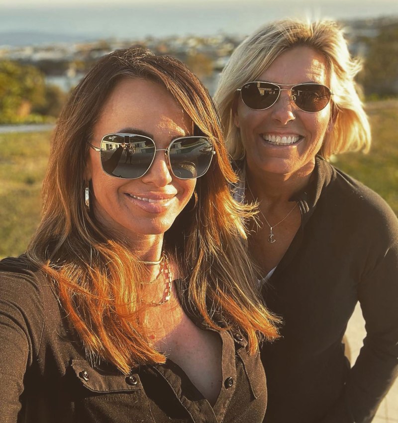 Below Deck Mediterranean's Captain Sandy Yawn and Leah Shafer's Relationship sunglasses