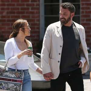Ben Affleck Makes Sweet Cameo in Jennifer Lopez's Birthday Tribute to Twins Max and Emme white shirt