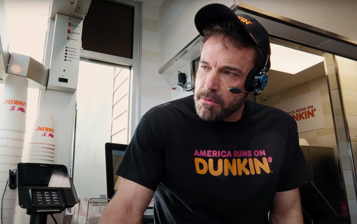 Ben Affleck and Jennifer Lopez Star In Dunkin' Commercial During Super Bowl LVII- Watch - 711