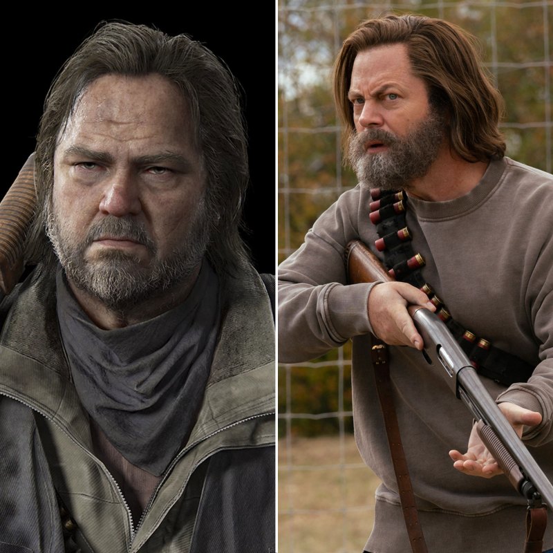 Bill Nick Offerman How The Last of Us Cast Compares to Their Video Game Counterparts