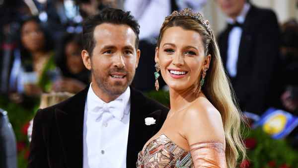Blake Lively and Ryan Reynolds Are ‘Thrilled’ and ‘Adjusting Wonderfully’ After Welcoming Baby No. 4 pink dress