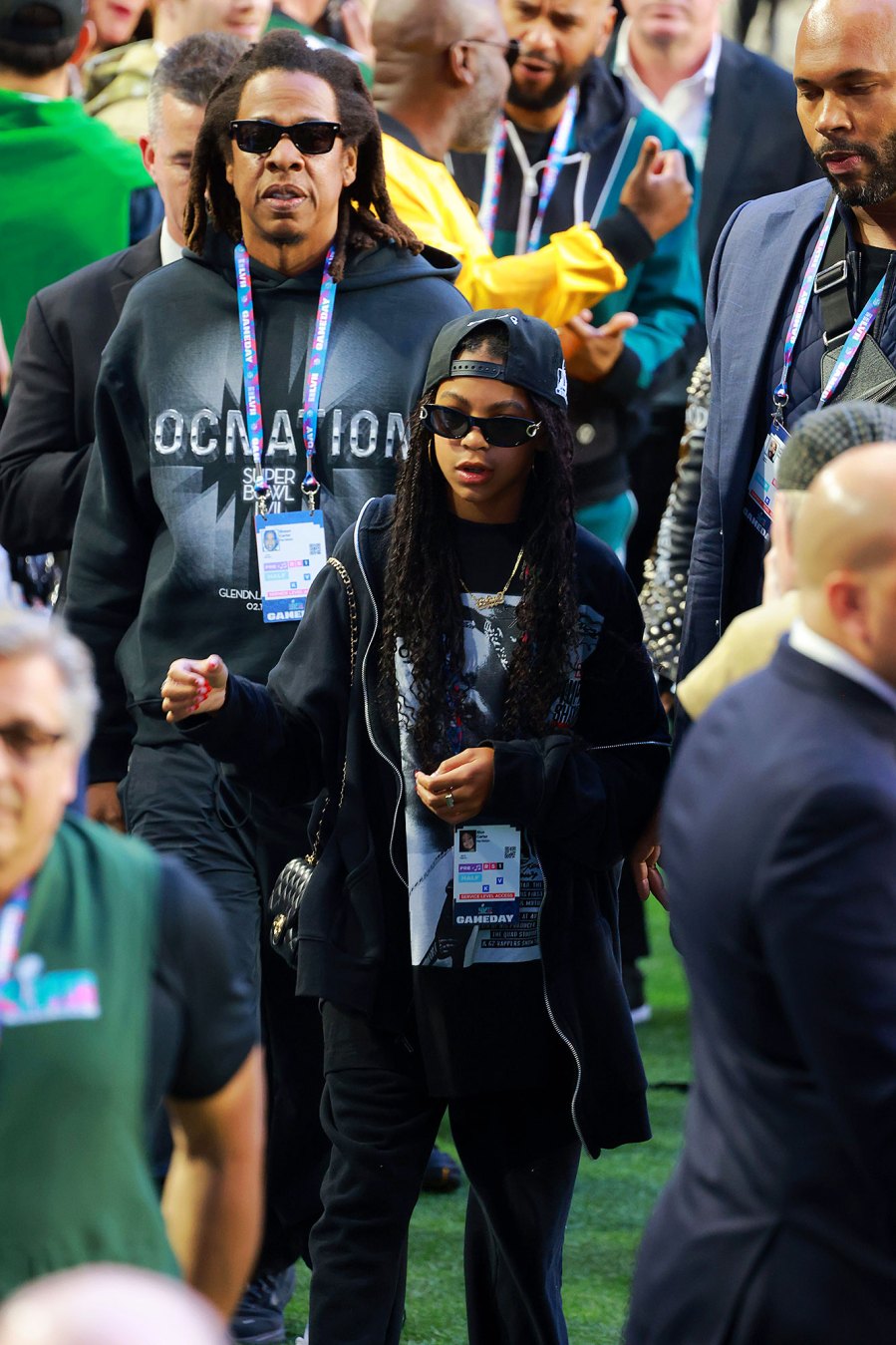 Blue Ivy Is All Grown Up at Super Bowl 2023 Jay-Z 3