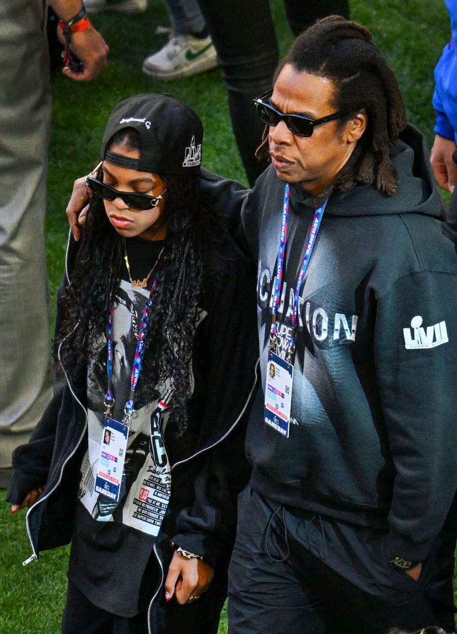Blue Ivy Is All Grown Up at Super Bowl 2023 Jay-Z