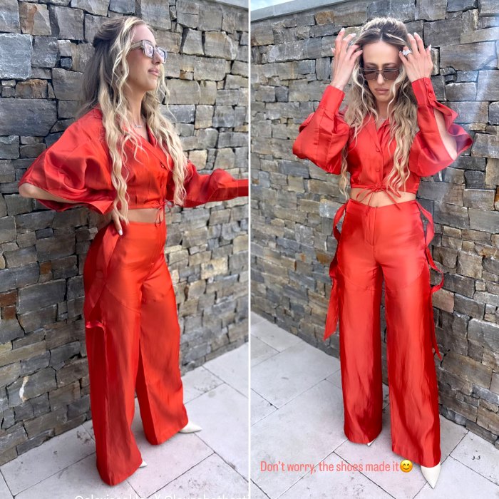 Brittany Matthews Rocks Red Two-Piece to Support Husband Patrick Mahomes' Kansas City Chiefs