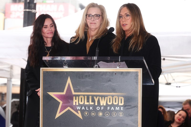 Courtney Cox Reunites With 'Friends' Stars Jennifer Aniston and Lisa Kudrow at Hollywood Walk of Fame Ceremony- Photos - 593