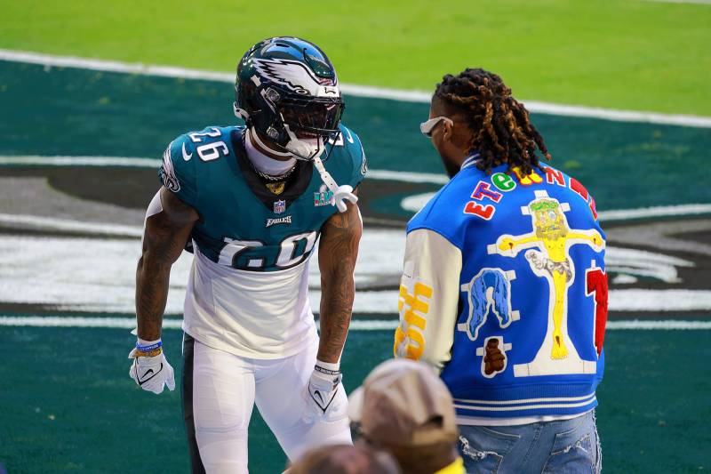 Damar Hamlin - Superbowl LVII 2023 - 685 Celebrities attend Super Bowl LVII, Phoenix, USA - 12 Feb 2023