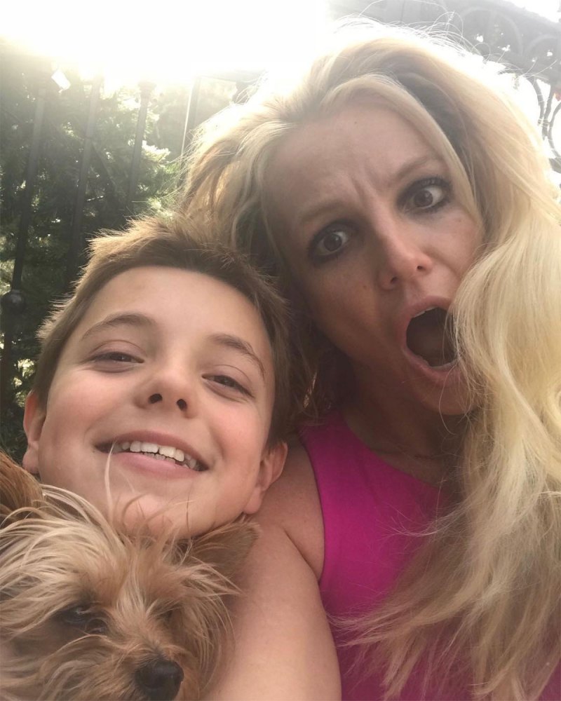 December 2017 Britney Spears Family Album With Sons Preston and Jayden Over the Years