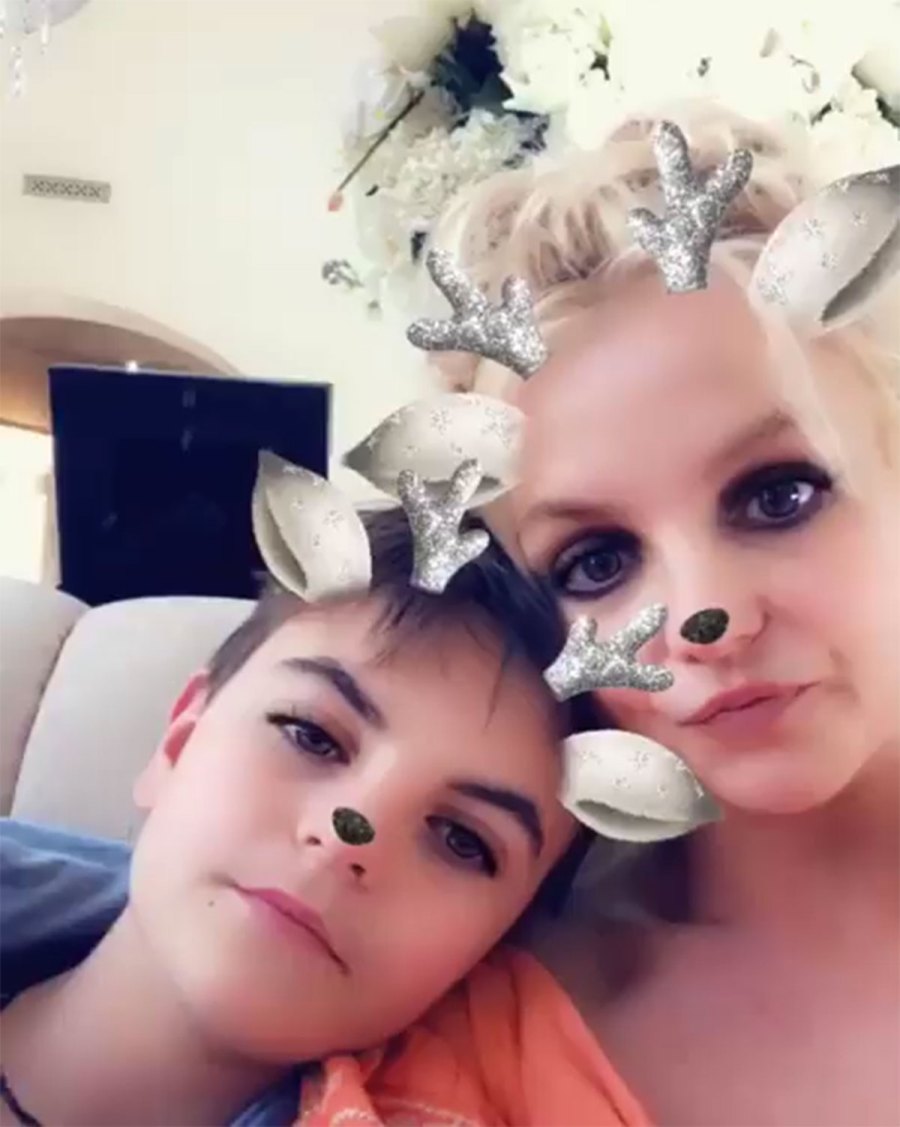 December 2018 Britney Spears Family Album With Sons Preston and Jayden Over the Years