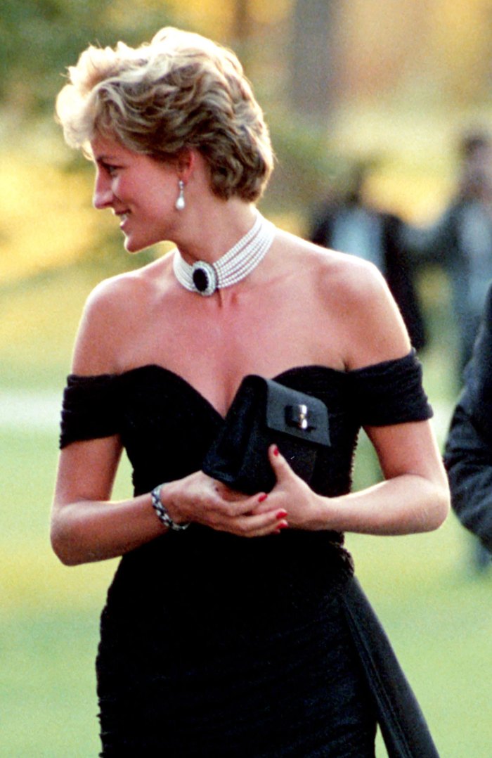 Details Behind Princess Diana’s Revenge Dress side profile