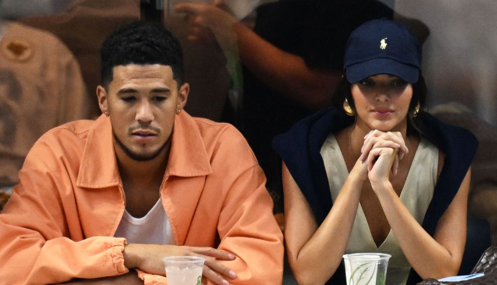 Devin Booker Is No Longer Following Kendall Jenner on Instagram orange jacket