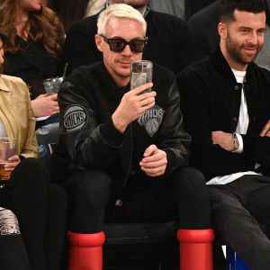 Diplo Wears Viral Red Boots