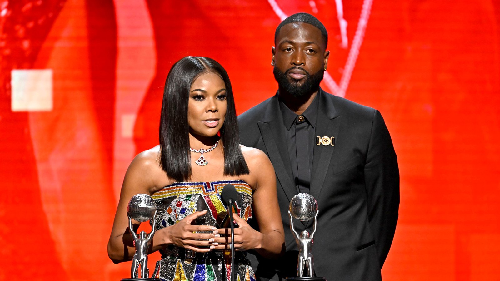 Dwyane Wade, Gabrielle Union Accept 'Humbling' NAACP Honor After Daughter Zaya’s Legal Name Change