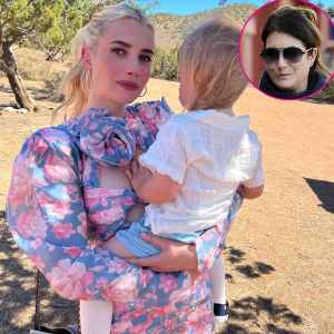 Emma Roberts Calls Out Mom Kelly Cunningham for Revealing Son Rhodes’ Face for 1st Time ‘Without Asking’