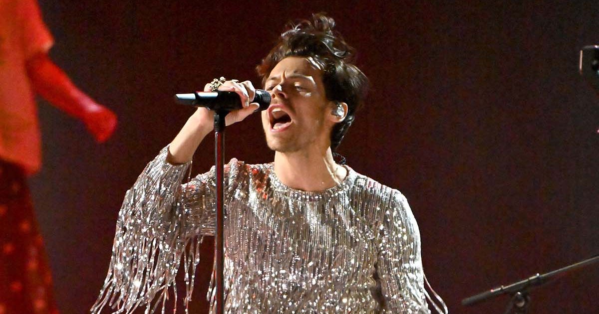Sparkles! Fringe! Every Outfit Harry Styles Wore at the 2023 Grammys: Pics
