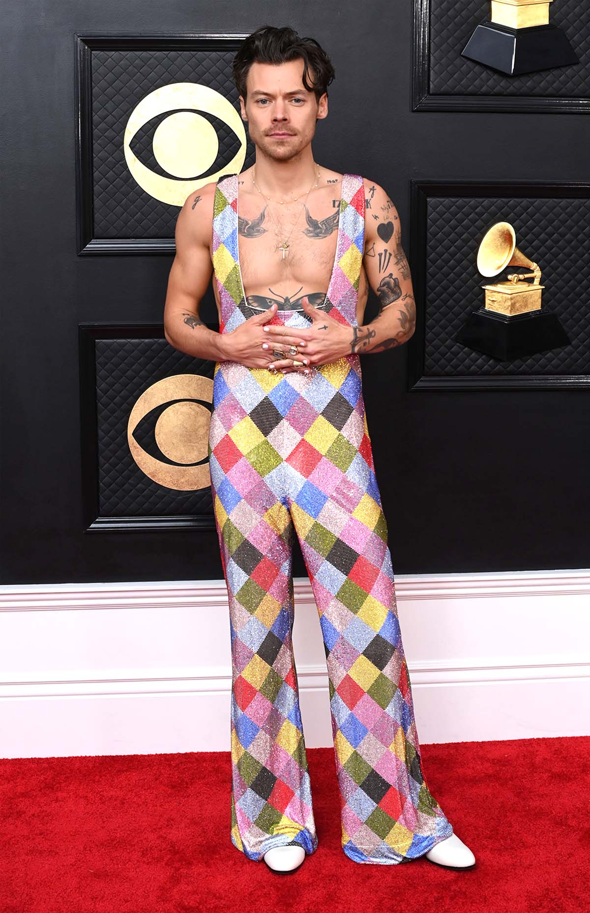 Grammys 2023 Every EyeCatching Outfit Harry Styles Wore Us Weekly