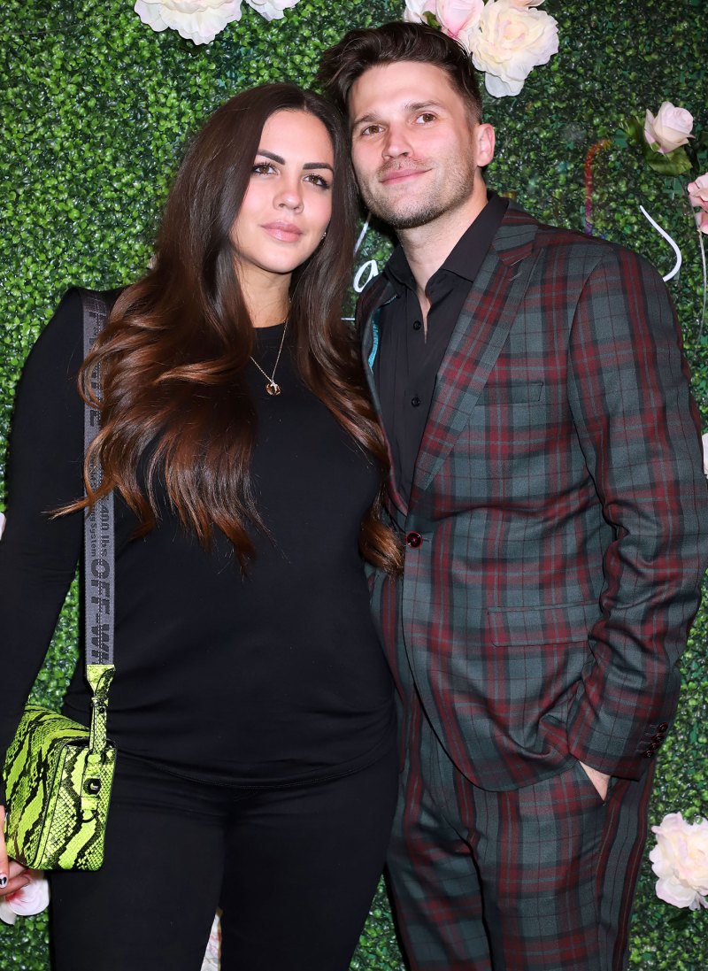 Everything Katie Maloney and Tom Schwartz Have Said About Their Split, the Aftermath on ‘Vanderpump Rules’ plaid suit