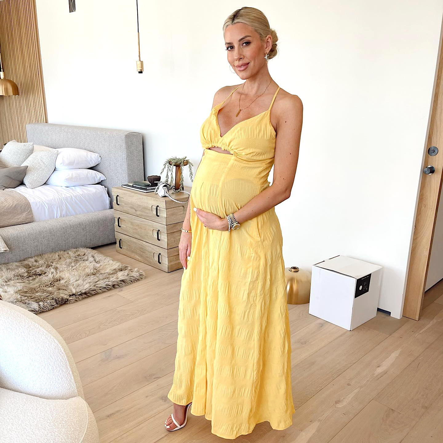 Heather Rae Young Shares Breast-Feeding Photo With Newborn