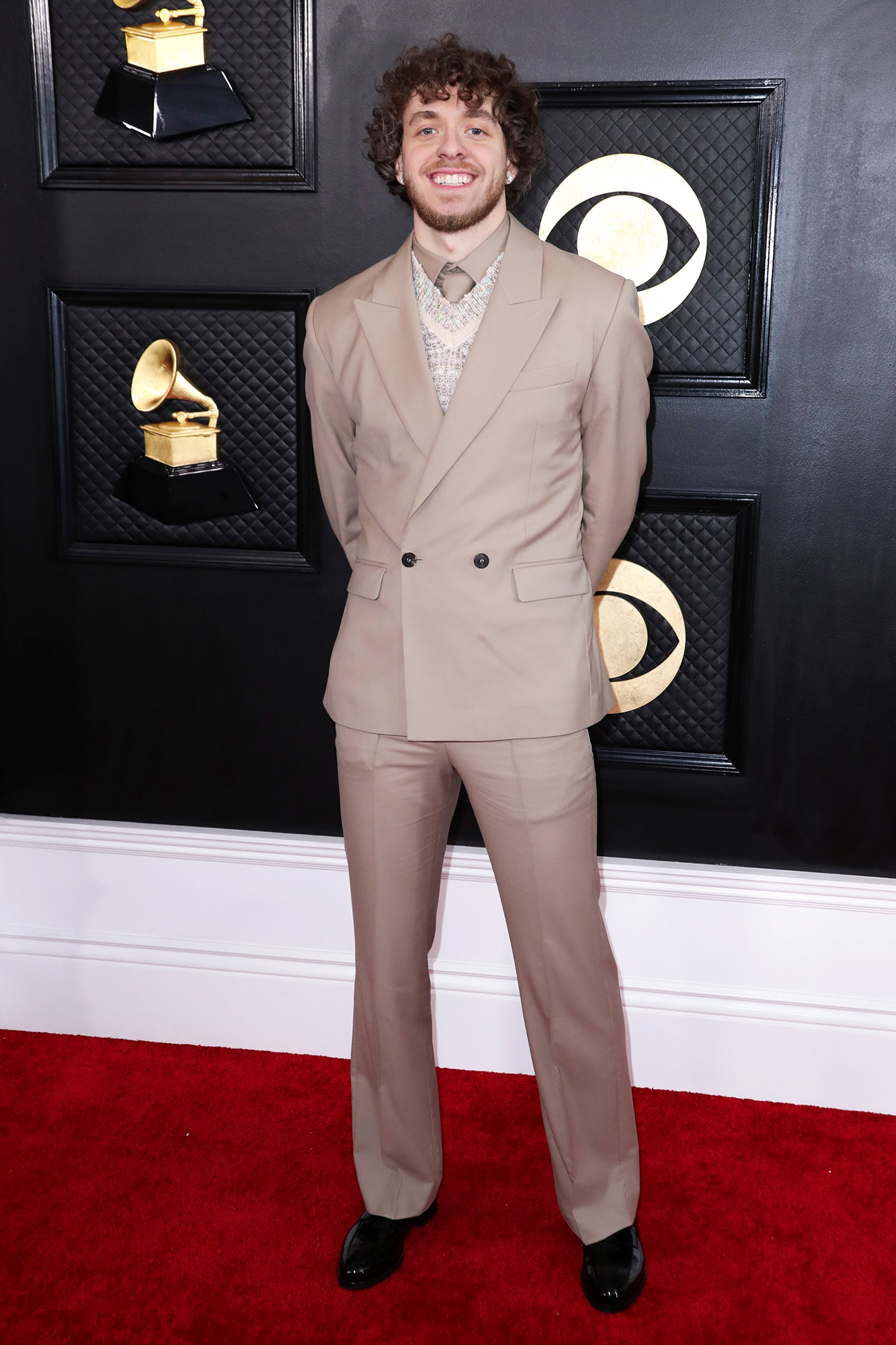 Grammys 2023 Pharrell Williams Red Suit