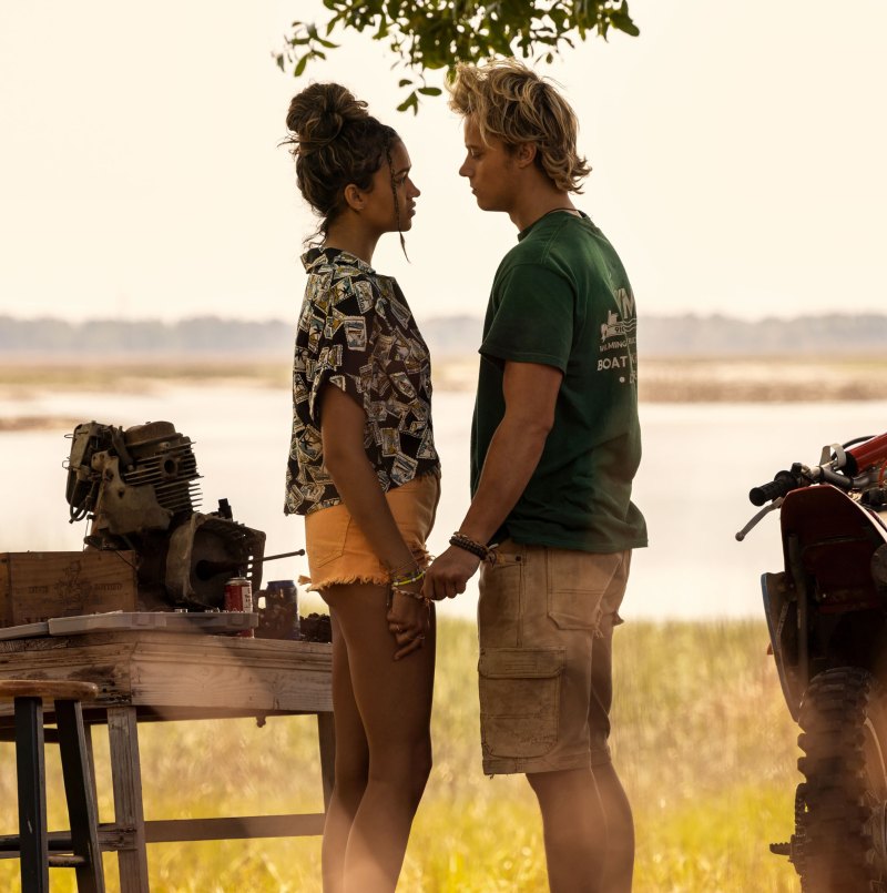 How 'Outer Banks' Couple JJ Maybank and Kiara Carrera Officially Got Together in Season 3: Details green shirt