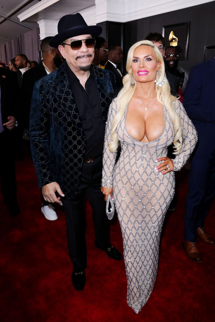 Ice-T Slams Troll Claiming Coco Austin's Dress Was Small Grammys 2023