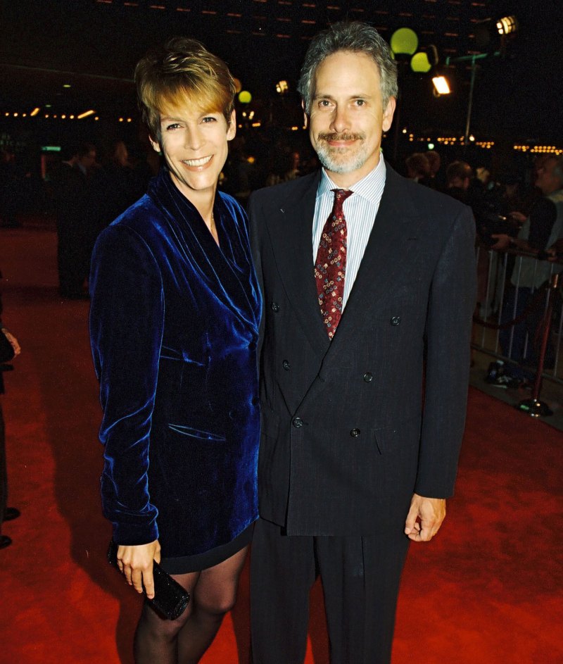 Jamie Lee Curtis and Husband Christopher Guest: A Timeline of Their Relationship blue suit